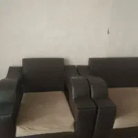 مبل هفت نفره چرم