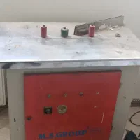 دستگاه لبه چسبان نوار پی وی سی نیمه اتومات دستی