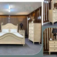 تخت خواب دو نفره مدل فلورا *