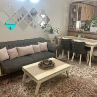 مبل راحتی چستر ۵ نفره ب همرا ناهار خوری ۶ نفره|مبلمان خانگی و میز عسلی|تهران, شهرک ولیعصر شمالی|دیوار
