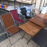 صندلی و میز مسافرتی برزنتی