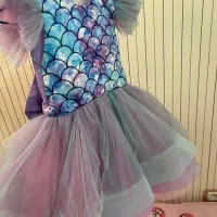 پیراهن پری دریایی دخترانه تولد