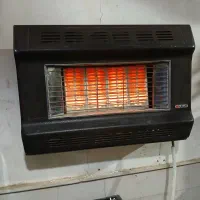 دوعددبخاری گازی دیواری آجری ابسال