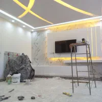 کناف،رابیتس بدون جوشکاری،نقاشی، برق کشی ، pvc|خدمات پیشه و مهارت|خرمآباد, |دیوار