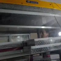 یخچال الکترو استیل ایستاده ویترینی . دوطرف نما|فروشگاه و مغازه|نیشابور, گنبد سبز|دیوار