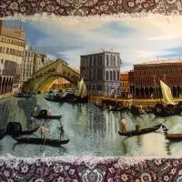 تابلو فرش دستبافت ونیز