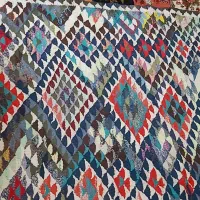 گلیم دستباف ساوه ‌.الوان.بزرگ چهار و نیم متری