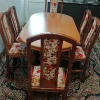 میز نهارخوری شش نفره تمیز و سالم