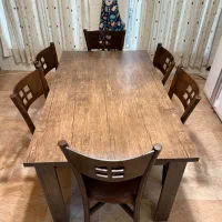 میز نهار خوری ۶ نفره|میز و صندلی غذاخوری|تهران, سازمان آب|دیوار