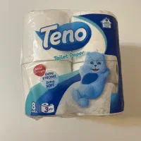 دستمال کاغذی و لوله ای