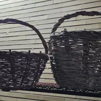 سبد حصیری، سبد گل، گلدان حصیری|صنایع دستی و سایر لوازم تزئینی|اصفهان, شفق|دیوار