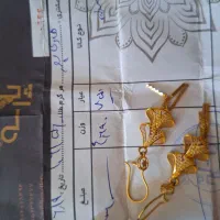 گوشواره و دستبندطلا ۱۵۰ بالا تابلو