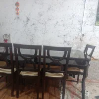 میز8نفره نهار خوری|میز و صندلی غذاخوری|شیراز, بالا کفت|دیوار