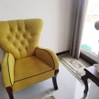 مبل ترک ۸نفره|مبلمان خانگی و میز عسلی|صحنه, |دیوار