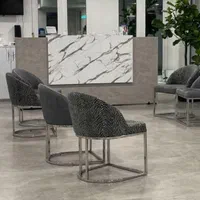 طراحی میز پذیرش کانتر/صندلی طبی گردان مبلمان مدرن