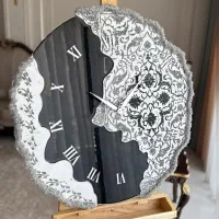 ساعتدیواری رزینی هدیه روز مادر