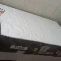 تخت خواب یک نفره باتشک ام دی اف نو|تخت و سرویس خواب|اهواز, منبع اب|دیوار