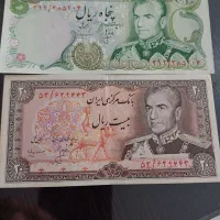 چهار قطعه اسکناس قدیمی سالم وتانخورده|کلکسیون سکه، تمبر، اسکناس|کرج, گلشهر|دیوار
