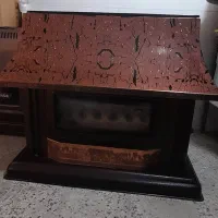 شومینه خیلی بزرگ تمیز