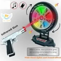 کلت لیزری با سیبل هدف زنی به شکل چرخ ماشین