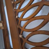 تخت دو نفره چوب گردو|تخت و سرویس خواب|گرگان, |دیوار