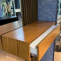 ست آینه قدی بکلایت نیم دایره ترمو وود و شلف دیواری|آینه|مشهد, کشف|دیوار