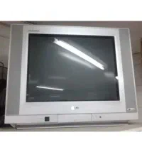 تلویزیون ۲۱رنگی سامسونگ نقره‌ای در حد نو