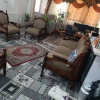 مبل کلاسیک تمام چوب ۷نفره