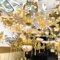 لوستر سقفی کلاسیک طرح ایتالیایی|لوستر و چراغ آویز|مشهد, خواجه ربیع|دیوار