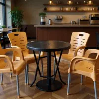 صندلی پلاستیکی طرح روشا|میز و صندلی غذاخوری|مسجد سلیمان, |دیوار