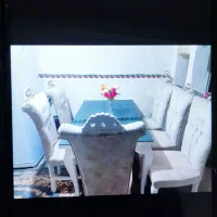 میز ناهار خوری ۶ نفره در حد نو
