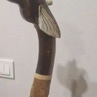 مجسمه چوبی هندی کار دست|مجسمه، تندیس، ماکت|گرگان, |دیوار