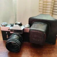 دوربین قدیمی زنیت روسی با لنز هلیوس|دوربین عکاسی و فیلم‌برداری|تهران, بلوار کشاورز|دیوار