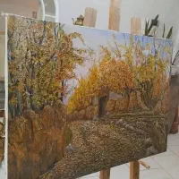 تابلوی نقاشی رنگو روغن .. سبک رئالیسم|تابلو، نقاشی، عکس|ارومیه, |دیوار