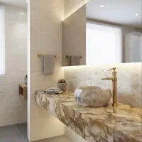 روشوئی سنگ طبیعی دست ساز