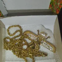 گردنبند پلاک فروهر زنجیر