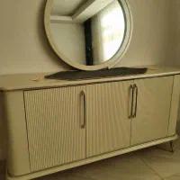 کنسول پایه استیل|بوفه، ویترین، کنسول|زنجان, |دیوار