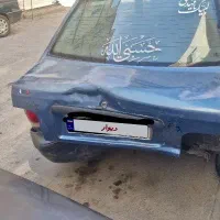 ماشین. پراید تصادفی