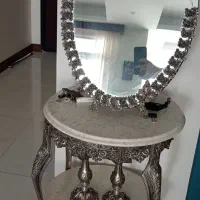 اینه و شمعدان بدون کنسول