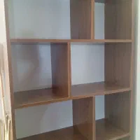 کتابخانه|کتابخانه، شلف، قفسه‌های دیواری|بندر کنگان, |دیوار