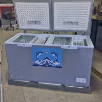 فریزر صندوقی ۴۰۰ لیتر دو درب مارک الکتروفام