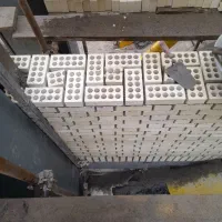 اجرای آجر نمای ده سوراخه سوله دیوارمحوطه با بندکشی