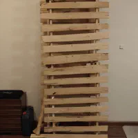 کفی چوبی تخت دونفره