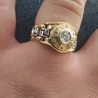 انگشتر طلای ساعتی خاص.برند