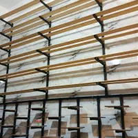 قفسه ومیزکفش|کتابخانه، شلف، قفسه‌های دیواری|بناب, |دیوار