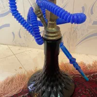 قلیون برنجی با پایه ترک