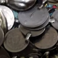 سکه تزینی قدیمی پهلوی|کلکسیون سکه، تمبر، اسکناس|ایلام, |دیوار