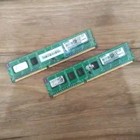 دو عدد رم ۲ گیگ DDR3 کینگ مکس تایوانی اصل