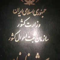 کیف زنانه داخلش شناسنامه ودوتا کارت بانکی