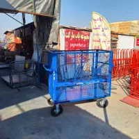 چرخ گاری چهار دستی قفسه ای در دار لولایی|ابزارآلات|تهران, شهید رجایی|دیوار